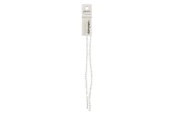 Crystal Lane 7-inch Strands 4mm Bicone Opaque White AB