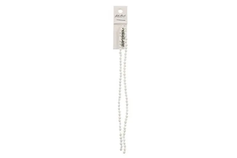 Crystal Lane 7-inch Strands 4mm Bicone Opaque White