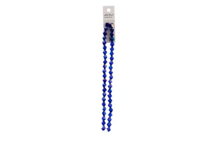 Crystal Lane 7-inch Strands 8mm Opaque Gunmetal Luster