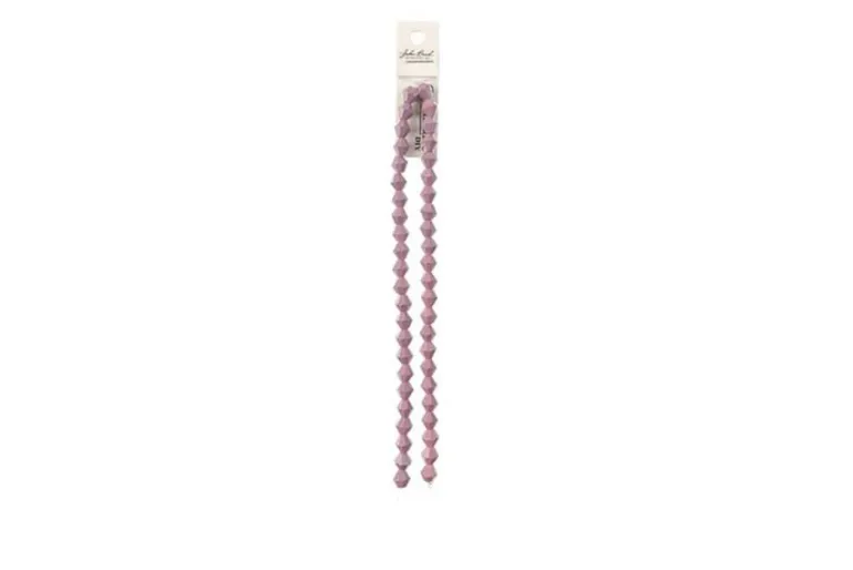 Crystal Lane 7-inch Strands 8mm Opaque Gold Iris