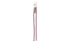 Crystal Lane 7-inch Strands 8mm Opaque Dark Sapphire with Half Multi Color Iris