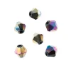 Crystal Lane 7-inch Strands 8mm Opaque Purple Iris