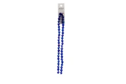 Crystal Lane 7-inch Strands 8mm Opaque Blue Iris