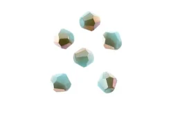 Crystal Lane 7-inch Strands 8mm Opaque Turquoise Blue