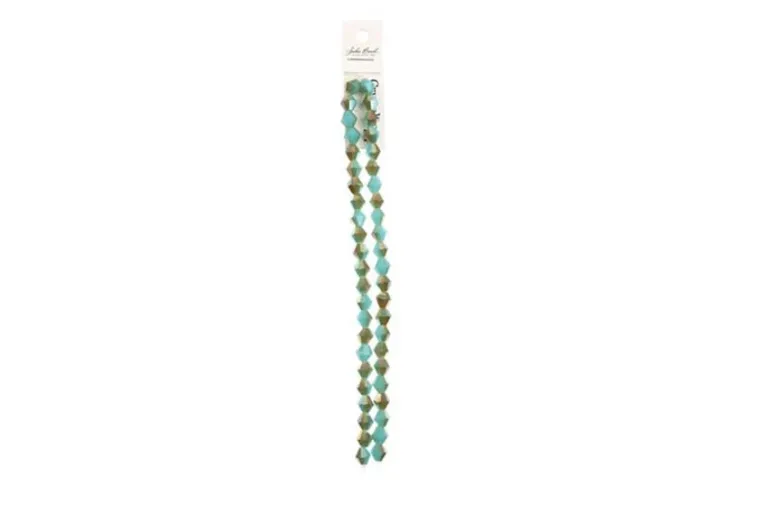 Crystal Lane 7-inch Strands 8mm Opaque Yellow
