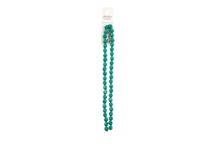 Crystal Lane 7-inch Strands 8mm Opaque Orange