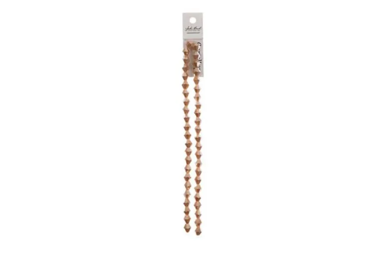 Crystal Lane 7-inch Strands 8mm Opaque Light Champagne Luster