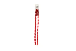 Crystal Lane 7-inch Strands 8mm Opaque White