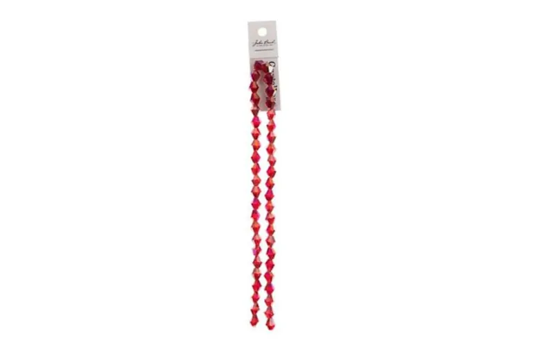 Crystal Lane 7-inch Strands 8mm Opaque White