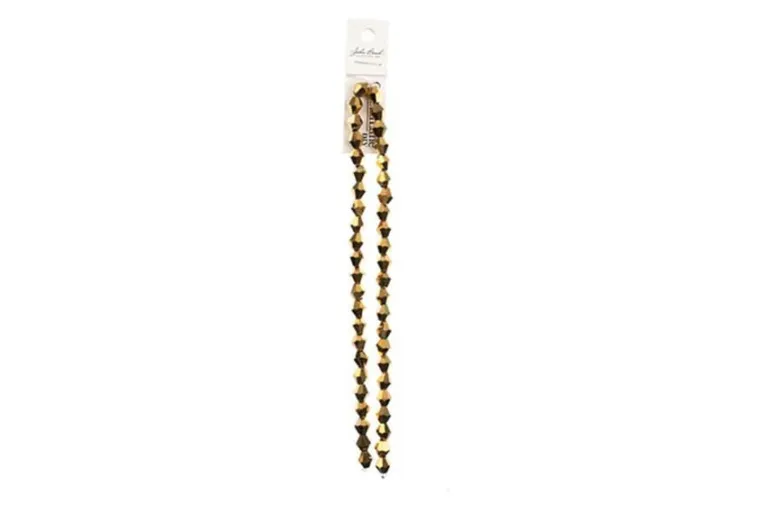 Crystal Lane 7-inch Strands 8mm Transparent Amber