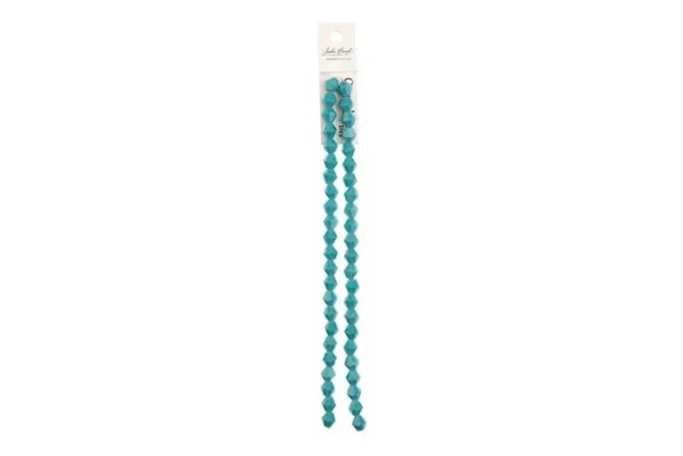 Crystal Lane 7-inch Strands 8mm Transparent Blue AB