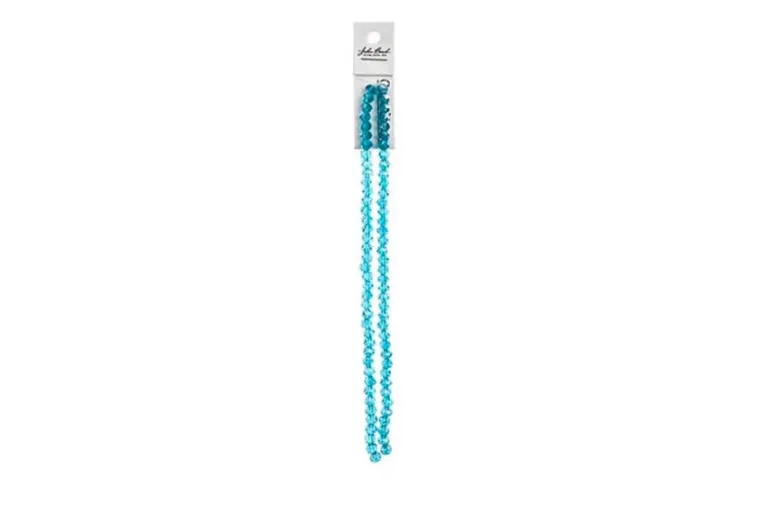 Crystal Lane 7-inch Strands 4x6mm Rondelle Transparent Green AB