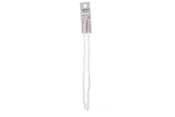 Crystal Lane 7-inch Strands 4x6mm Rondelle Opaque Red