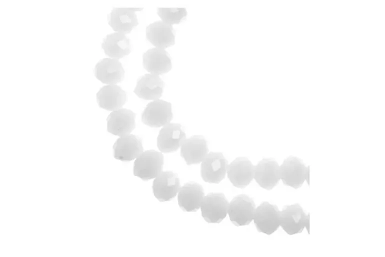 Crystal Lane 7-inch Strands 4x6mm Rondelle Transparent Pink AB