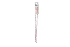Crystal Lane 7-inch Strands 4x6mm Rondelle Transparent Pink AB