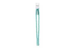Crystal Lane 7-inch Strands 4x6mm Rondelle Transparent Crystal AB