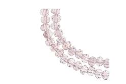 Crystal Lane 7-inch Strands 4x6mm Rondelle Transparent Crystal AB
