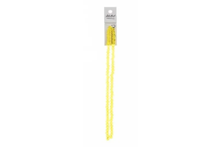 Crystal Lane 7-inch Strands 4x6mm Rondelle Opaque White Matte