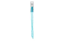 Crystal Lane 7-inch Strands 3x4mm Rondelle Transparent Sapphire AB