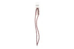 Crystal Lane 7-inch Strands 3x4mm Rondelle Transparent Sapphire AB