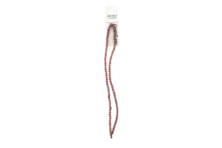 Crystal Lane 7-inch Strands 3x4mm Rondelle Opaque Purple Iris