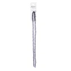 Crystal Lane 7-inch Strands 3x4mm Rondelle Opaque Dark Purple