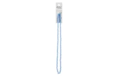 Crystal Lane 7-inch Strands 3x4mm Rondelle Opaque Dark Purple