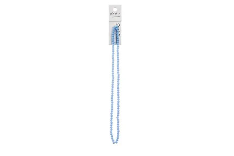 Crystal Lane 7-inch Strands 3x4mm Rondelle Opaque Periwinkle