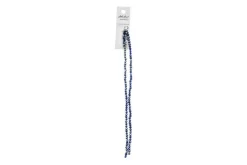 Crystal Lane 7-inch Strands 3x4mm Rondelle Opaque Periwinkle