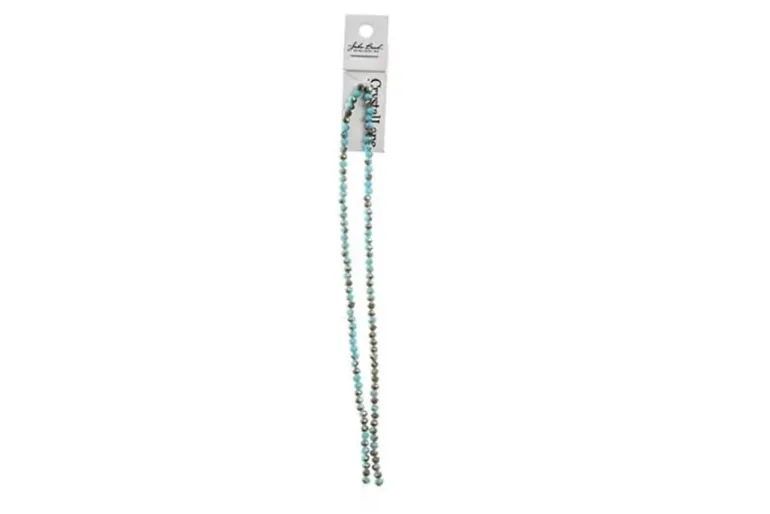 Crystal Lane 7-inch Strands 3x4mm Rondelle Opaque Periwinkle