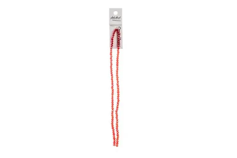 Crystal Lane 7-inch Strands 3x4mm Rondelle Transparent Yellow