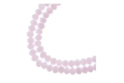Crystal Lane 7-inch Strands 3x4mm Rondelle Transparent Crystal AB