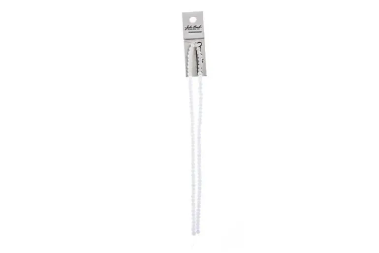 Crystal Lane 7-inch Strands 3x4mm Rondelle Transparent Crystal AB