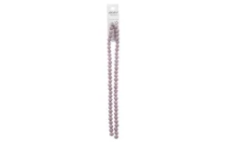 Crystal Lane 7-inch Strands 6x8mm Rondelle Opaque Dark Sapphire
