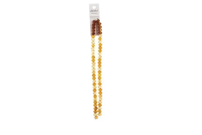 Crystal Lane 7-inch Strands 6x8mm Rondelle Opaque Dark Purple