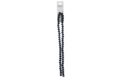 Crystal Lane 7-inch Strands 6x8mm Rondelle Opaque Mauve