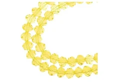 Crystal Lane 7-inch Strands 6x8mm Rondelle Opaque Dark Blue w/Half Gold Iris