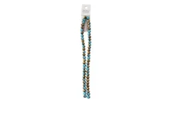 Crystal Lane 7-inch Strands 6x8mm Rondelle Opaque Yellow