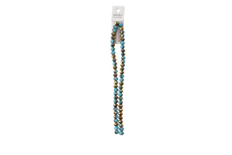 Crystal Lane 7-inch Strands 6x8mm Rondelle Transparent Yellow