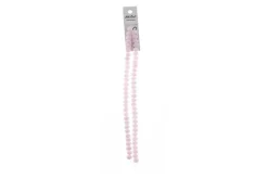 Crystal Lane 7-inch Strands 6x8mm Rondelle Transparent Red AB