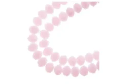 Crystal Lane 7-inch Strands 6x8mm Rondelle Transparent Red AB