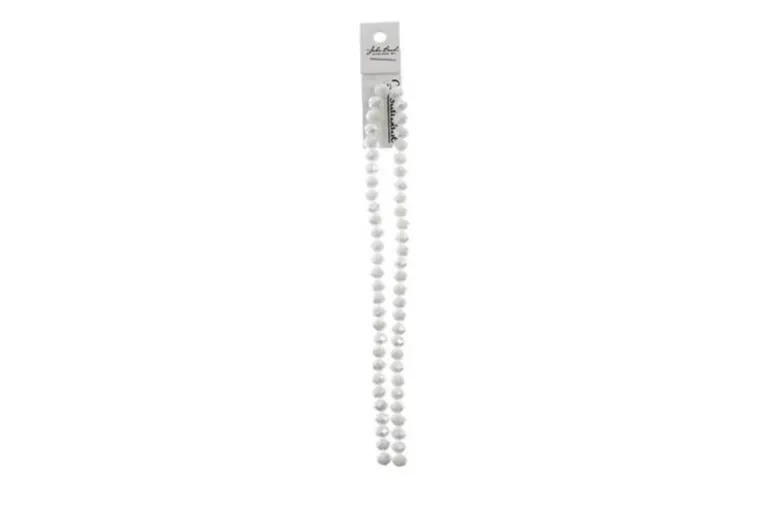 Crystal Lane 7-inch Strands 6x8mm Rondelle Transparent Red AB