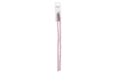 Crystal Lane 7-inch Strands 4x6mm Rondelle Transparent Dark Sapphire
