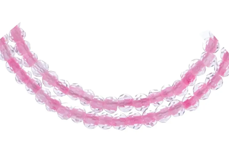 Crystal Lane Purple and Teal Rondelle Beads, 4mm