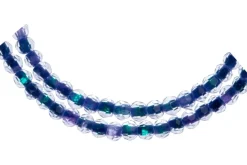 Crystal Lane Purple Rondelle Beads, 4mm