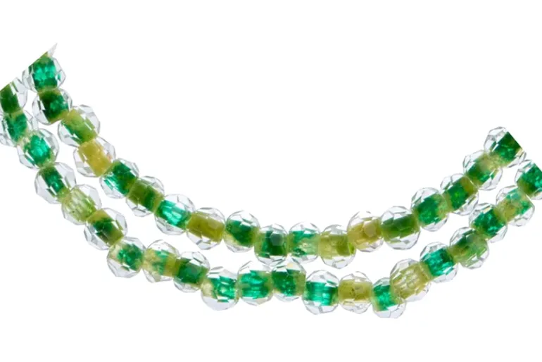 Crystal Lane Rose UV Rondelle Beads, 4mm