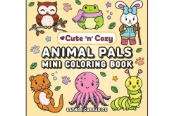 Cute N Cozy Sweet Treats Mini Coloring Book