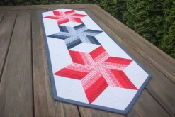 Cut Loose Twirl N Spin Table Runner Quilt Pattern