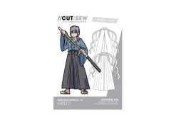 Cut/Sew Hakama Cosplay Sewing Pattern