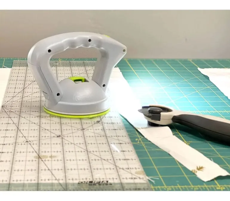 CutterPillar Clamp Light for Quilting Rulers